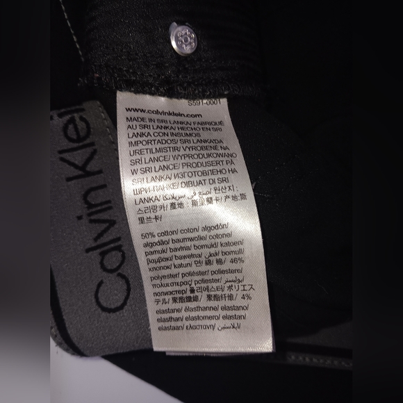 Calvin Klein Black Chinos - Picture 4 of 8